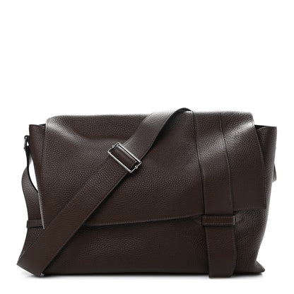 Hermes Taurillon Clemence Alfred 35 Chocolate 1 of 9