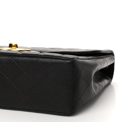 Chanel Lambskin Quilted XL Jumbo Single Flap Black 11 of 11