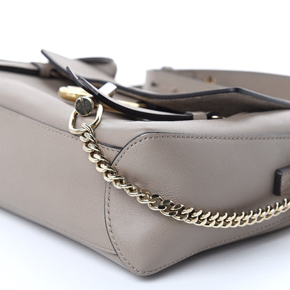 Chloe Calfskin Mini Faye Day Shoulder Bag Motty Grey 11 of 12