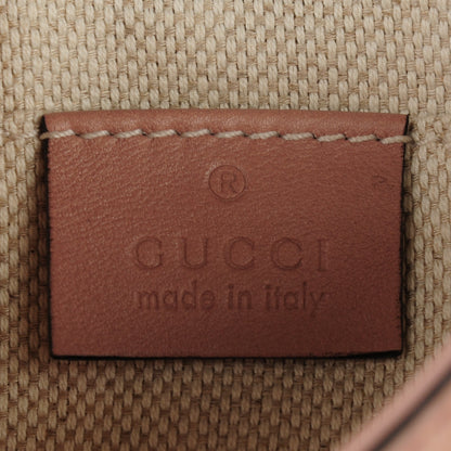 Gucci Patent Small Soho Flap Crossbody Dark Cipria 6 of 7