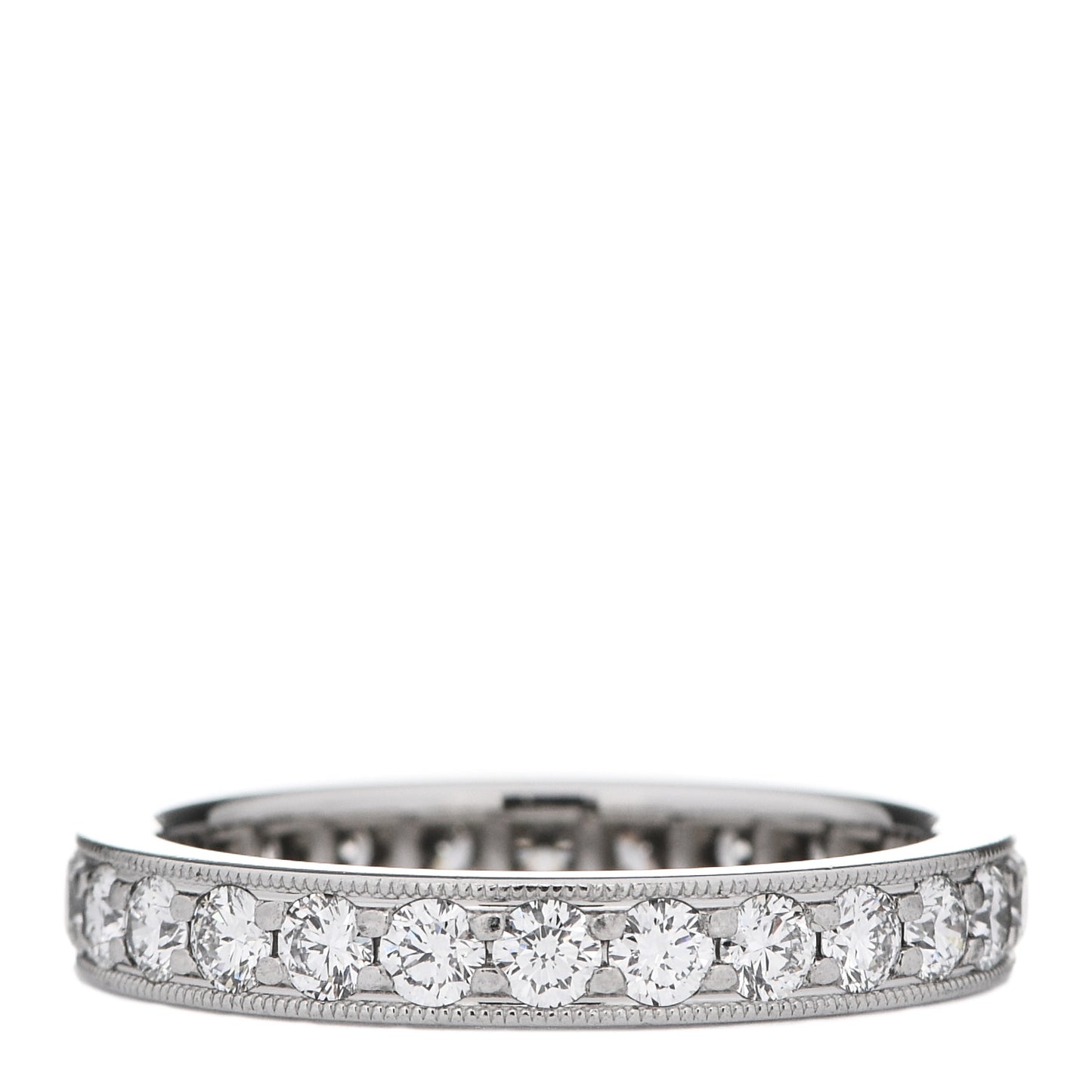 Platinum Diamond 3.2mm Legacy Band Ring 56 7.5
