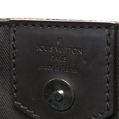 Louis Vuitton Savane Damier Ebene Zebra Atlas Tote 6 of 12