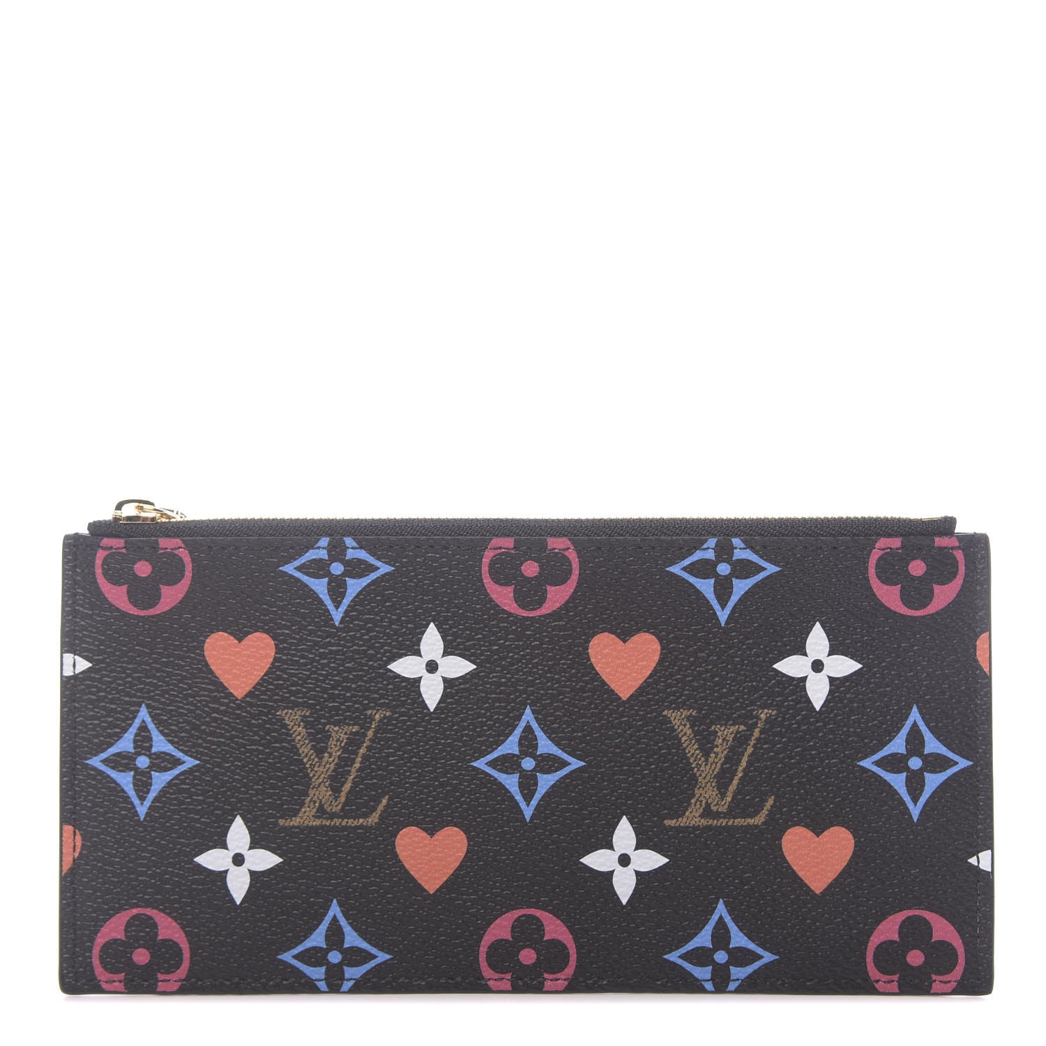 Louis Vuitton Game On Felicie Chain Wallet Zippered Insert Black 1 of 6