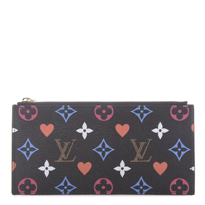Louis Vuitton Game On Felicie Chain Wallet Zippered Insert Black 1 of 6