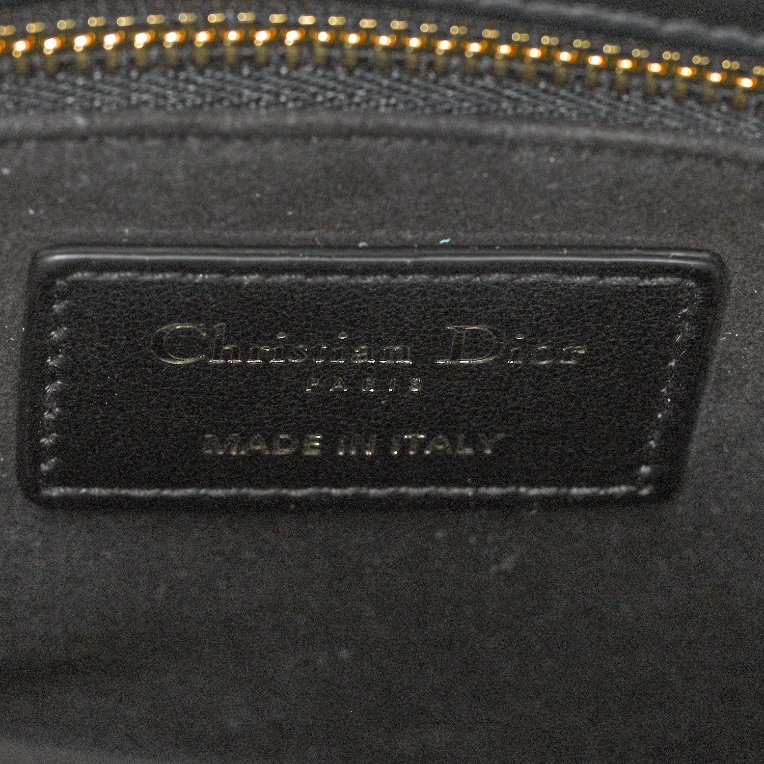 Christian Dior Sequin Calfskin Mini Lady Dior Black Multicolor 8 of 10