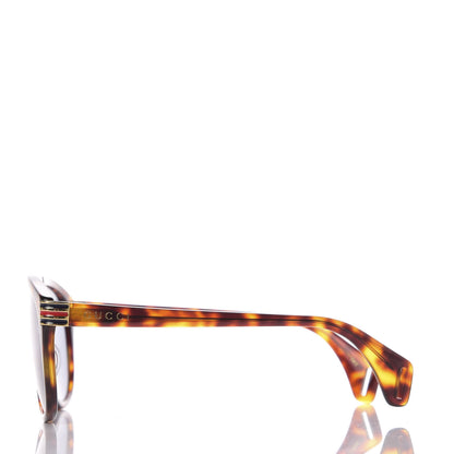Gucci Acetate Aviator Sunglasses GG0525S Tortoise 3 of 6