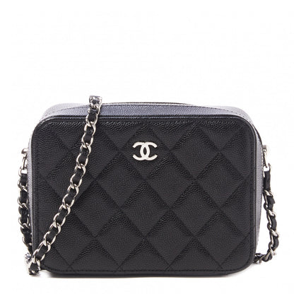 Chanel Caviar Quilted Camera Bag Black 1 of 9