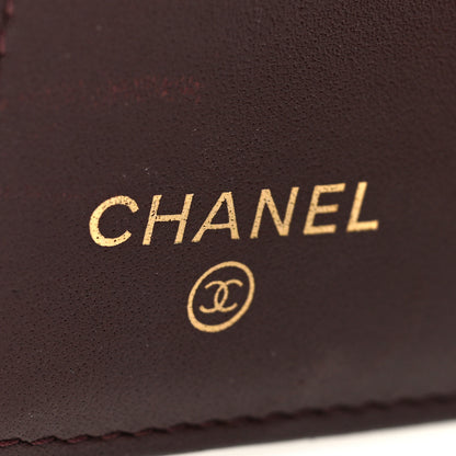 Chanel Caviar Quilted Yen Wallet Black 6 of 8