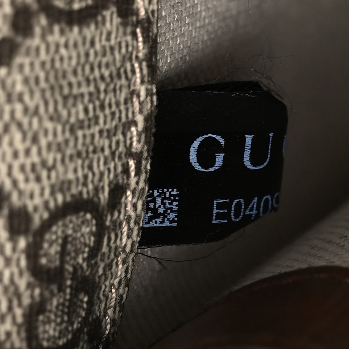 Gucci GG Supreme Monogram Azalea Calfskin Mini Retro Interlocking G Flap Shoulder Bag Beige Ebony Brown Sugar 6 of 11