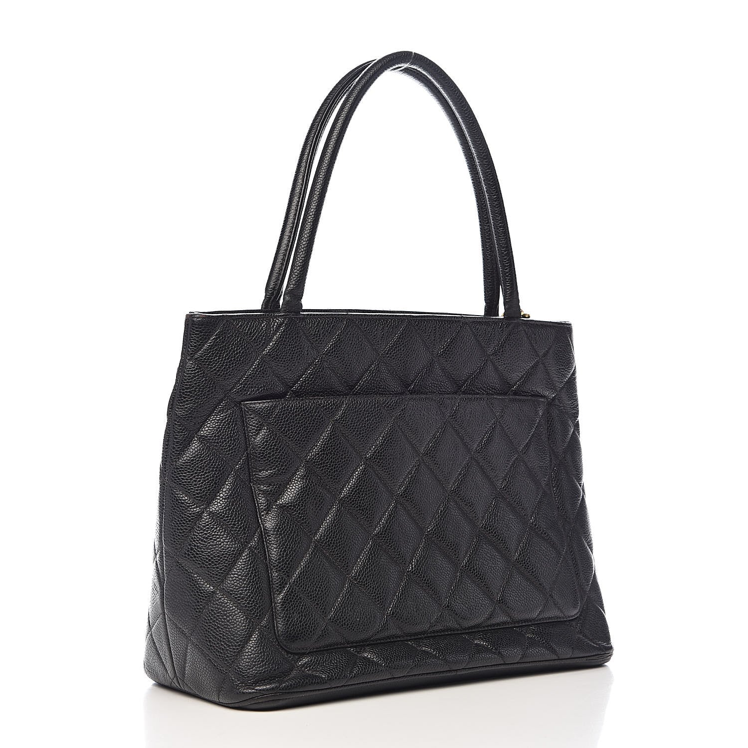 Chanel Caviar Quilted Medallion Tote Black 3 of 15
