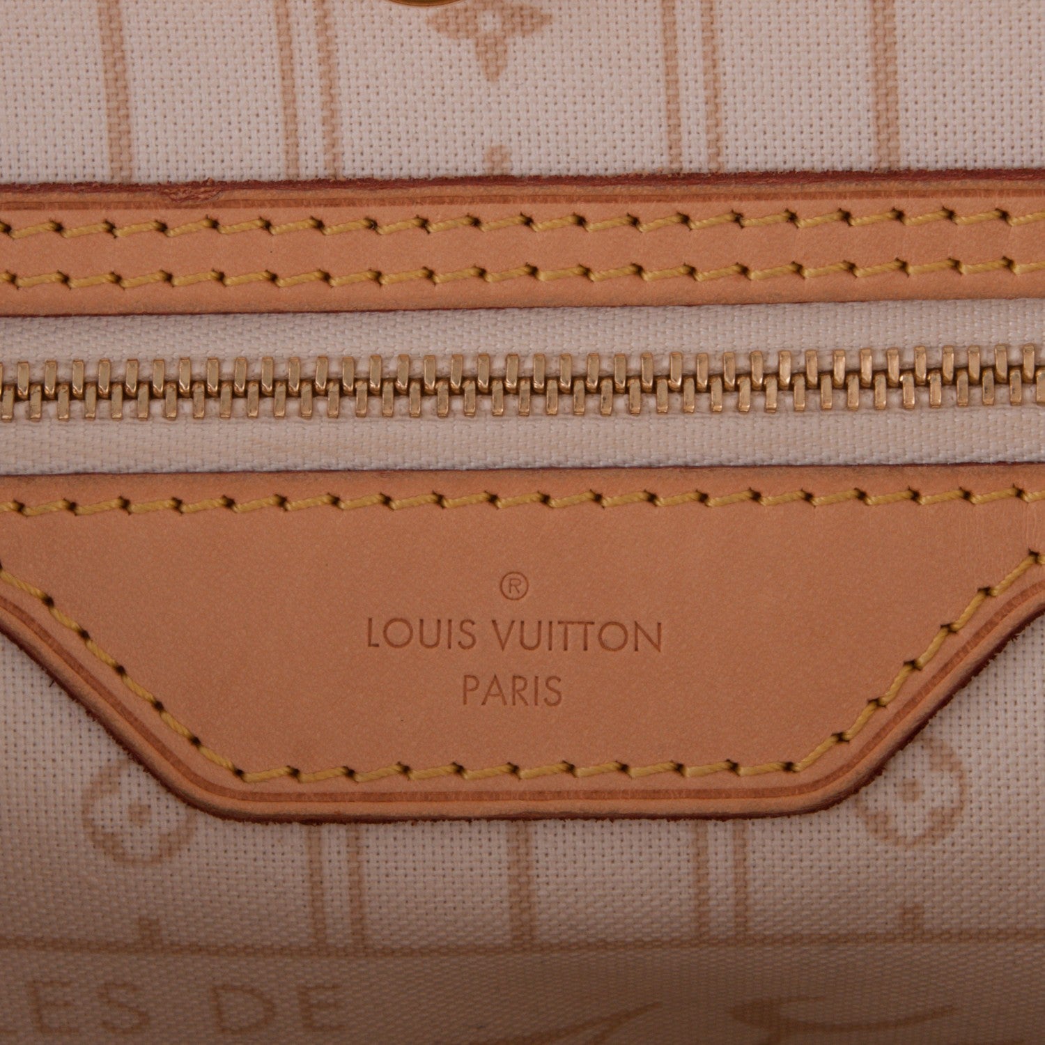 Louis Vuitton Damier Azur Neverfull MM 6 of 8