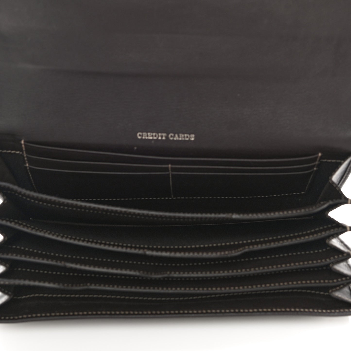 GG Supreme Monogram Travel Organizer Flap Wallet Brown