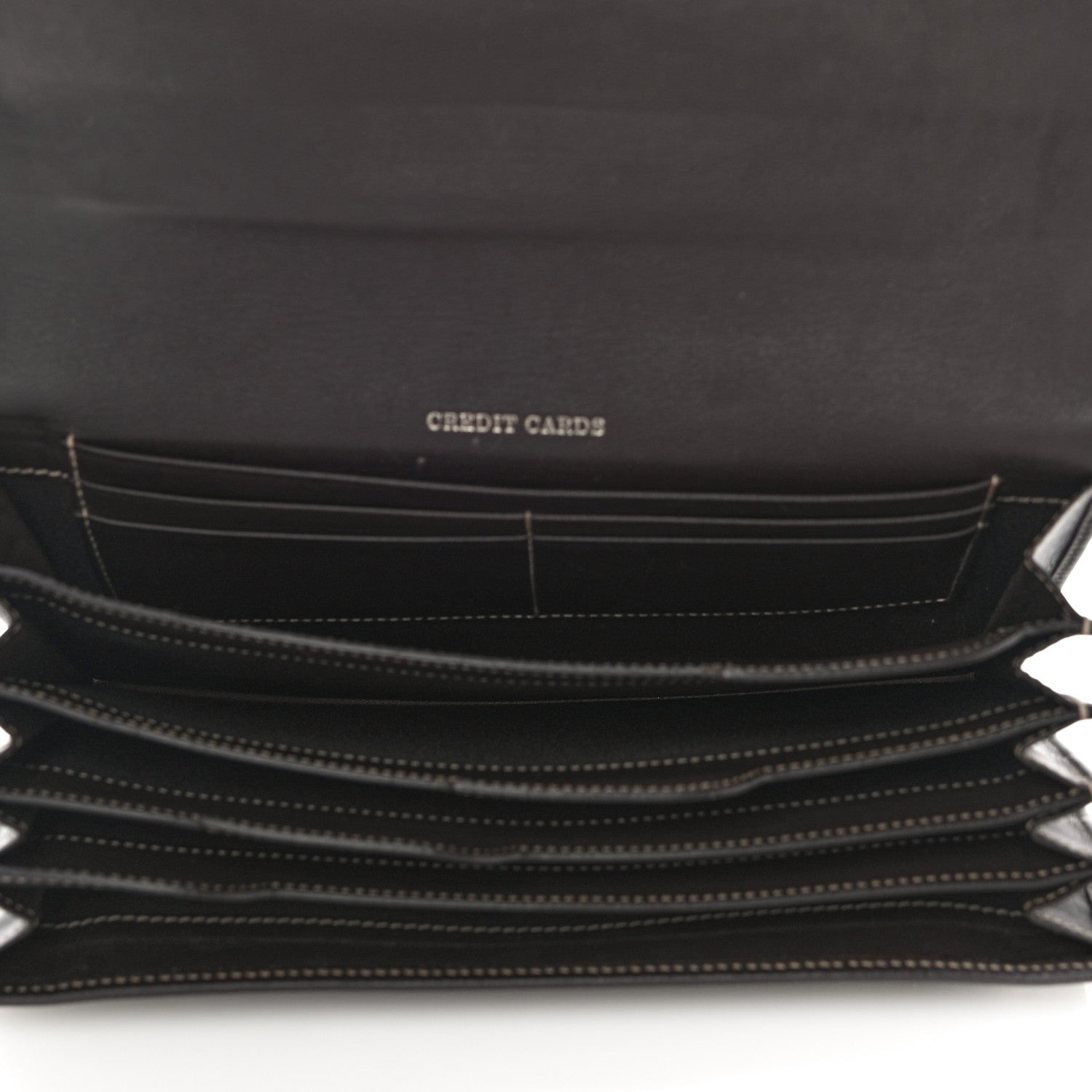 Gucci GG Supreme Monogram Travel Organizer Flap Wallet Brown 5 of 13