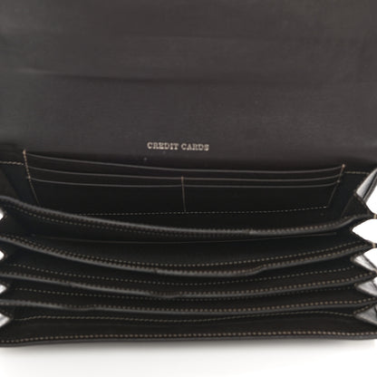 Gucci GG Supreme Monogram Travel Organizer Flap Wallet Brown 5 of 13