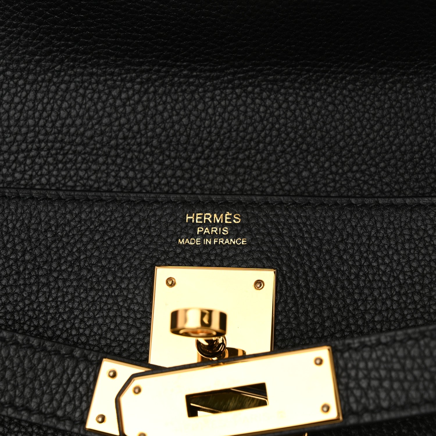Hermes Togo Kelly Retourne 28 Black 6 of 12