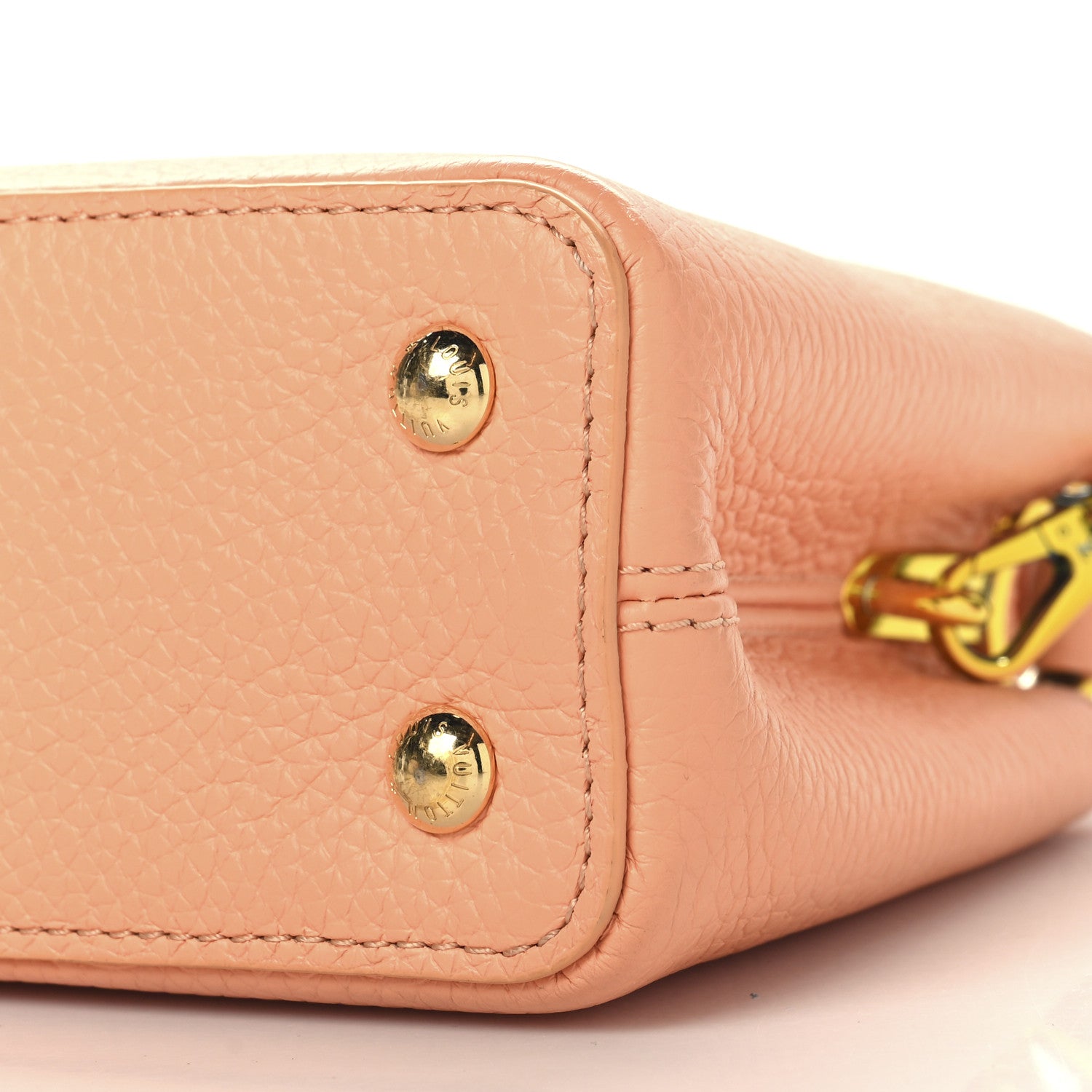Louis Vuitton Taurillon Mini Capucines Abricot 9 of 9
