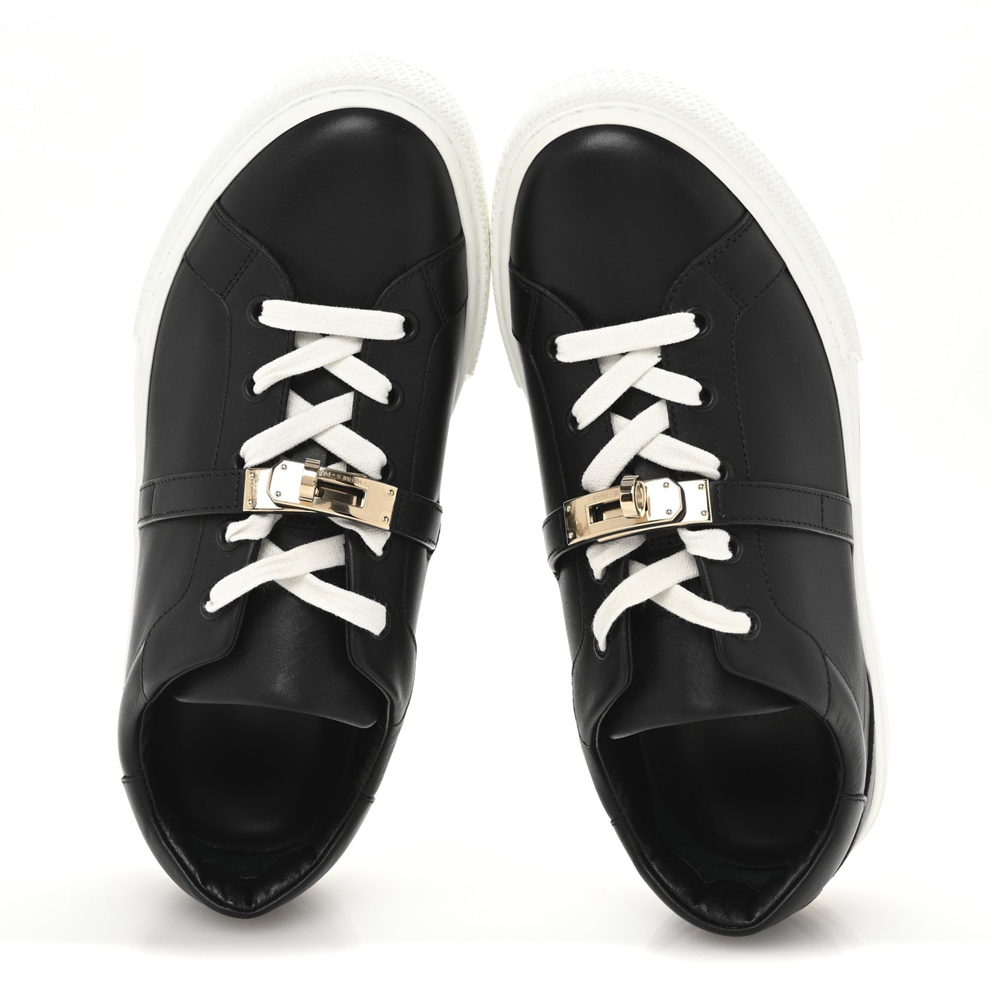 Calfskin Day Sneakers 37 Black