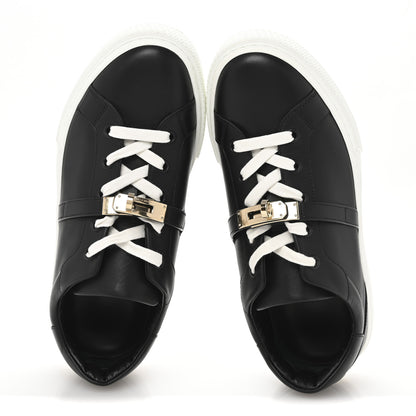 Hermes Calfskin Day Sneakers 37 Black 2 of 11