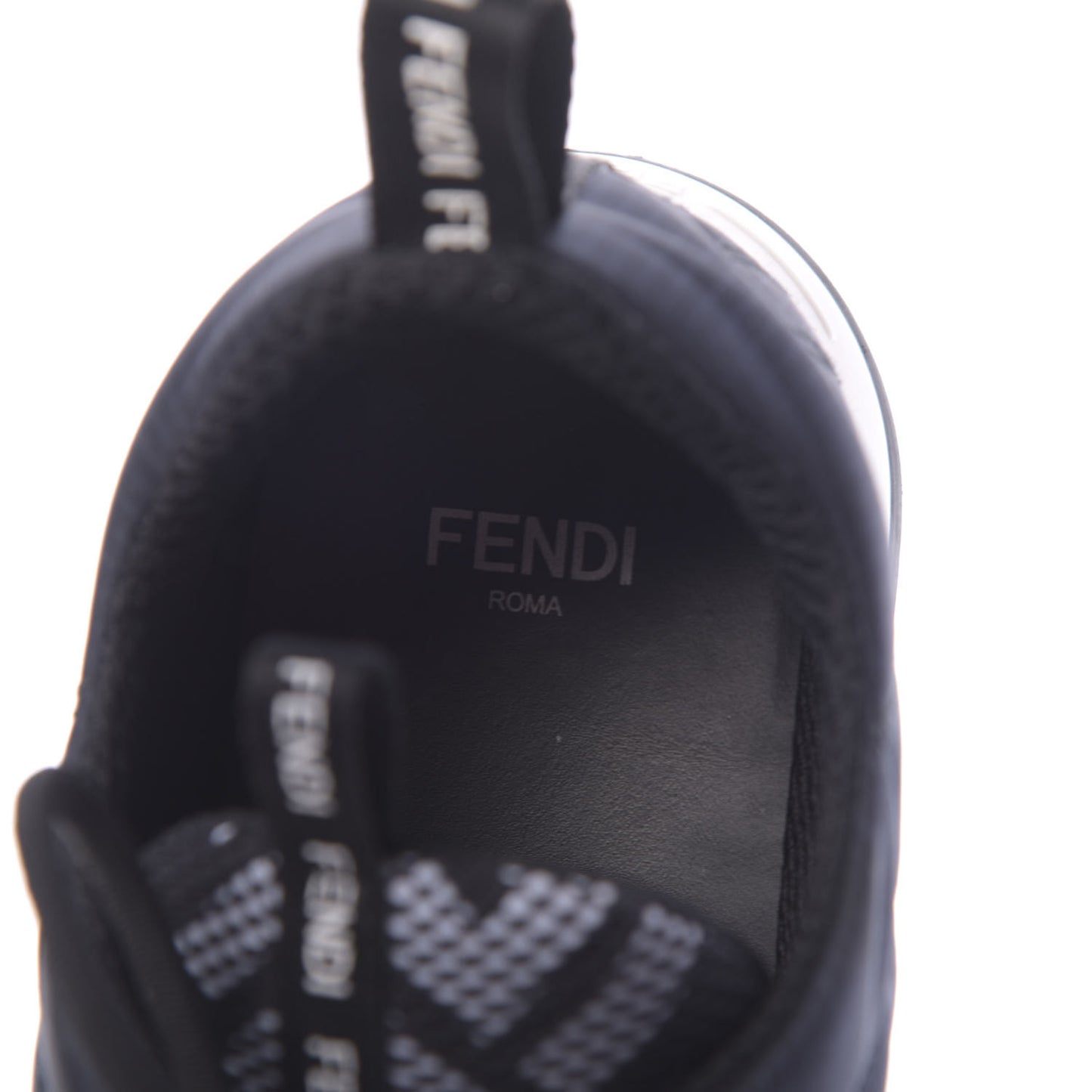 Nylon Womens FFreedom Sneakers 36.5 Blue Scuro Black White