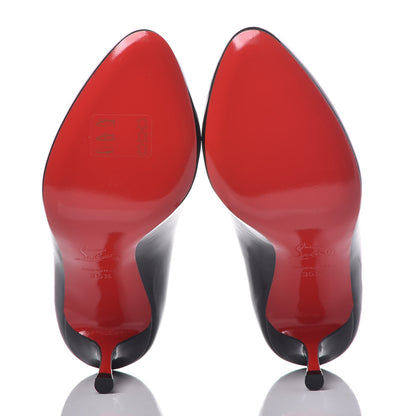 Christian Louboutin Patent Merci Allen 85 Pumps 35.5 Black 5 of 8