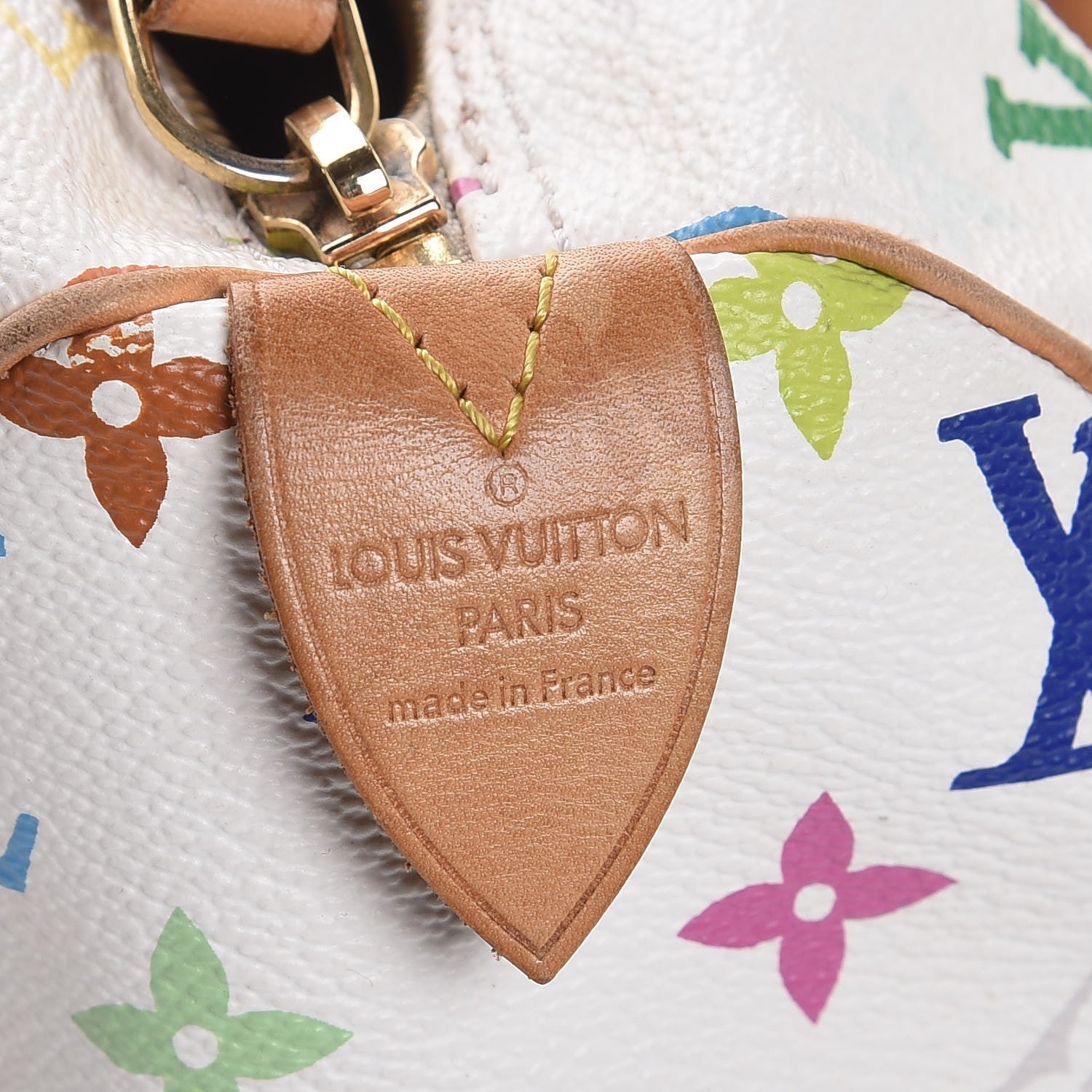 Louis Vuitton Monogram Multicolor Speedy 30 White 6 of 19
