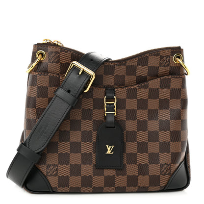Louis Vuitton Damier Ebene Odeon PM Black 1 of 10