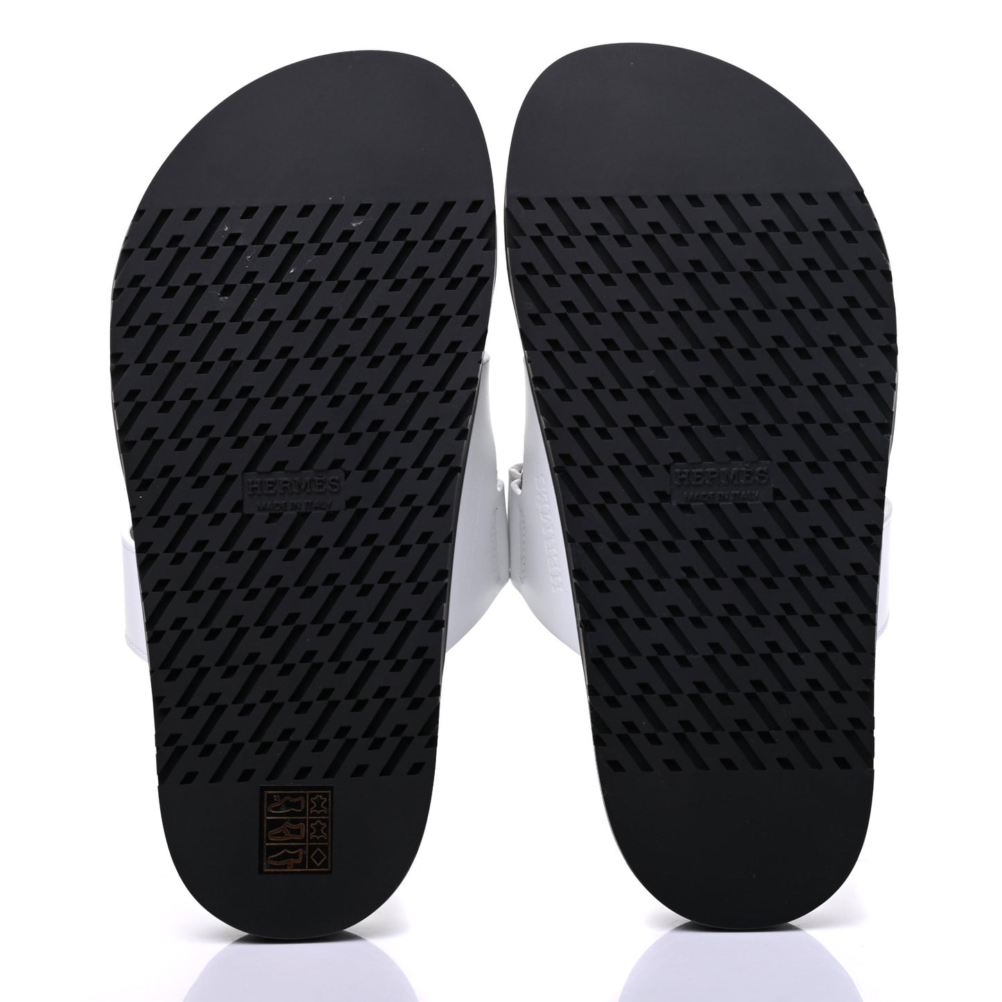 Calfskin Womens Chypre Sandals 36.5 White
