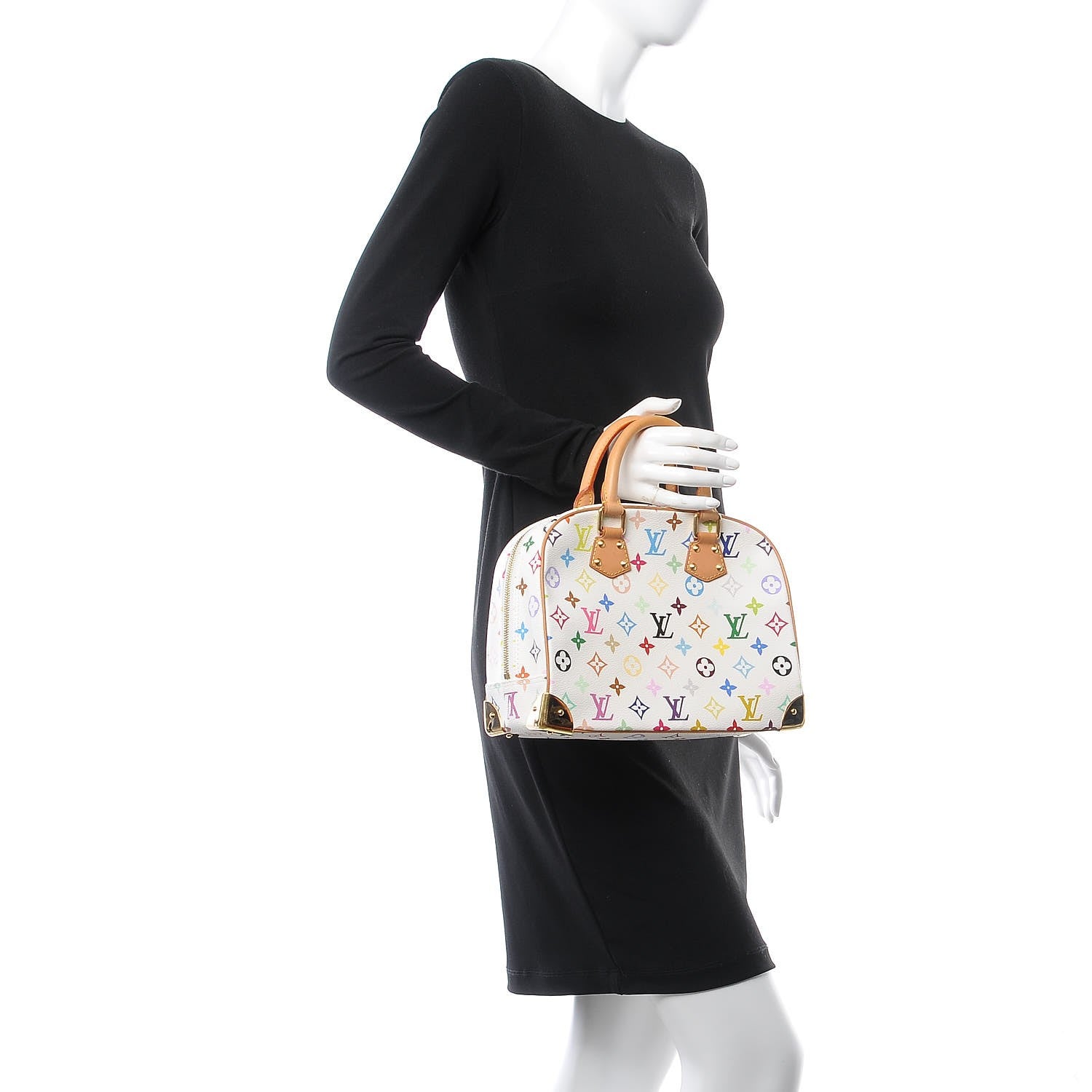 Louis Vuitton Monogram Multicolor Trouville White 2 of 7