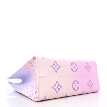 Louis Vuitton Monogram Giant Spring In The City Onthego GM Sunrise Pastel 4 of 8