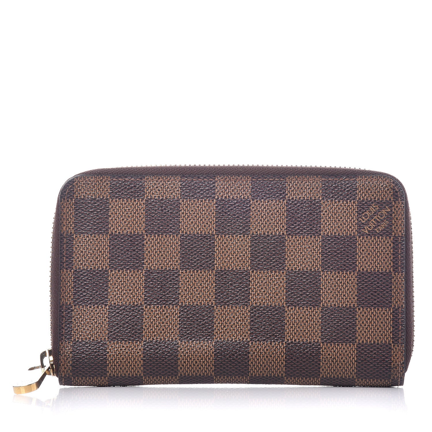 Louis Vuitton Damier Ebene Zippy Compact Wallet 1 of 11