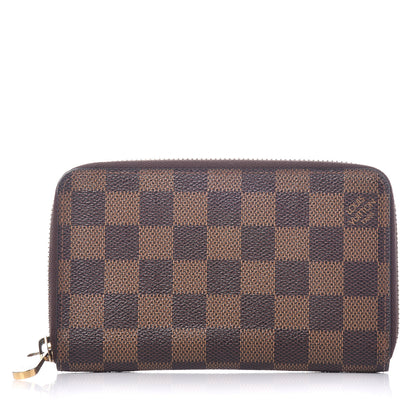 Louis Vuitton Damier Ebene Zippy Compact Wallet 1 of 11