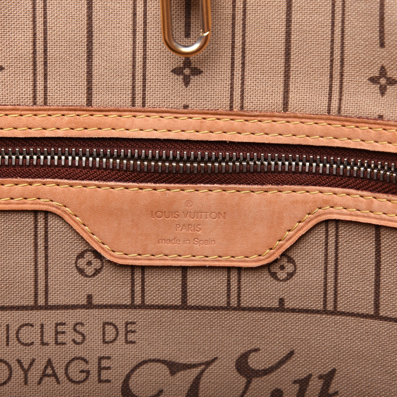Louis Vuitton Monogram Neverfull MM 8 of 18