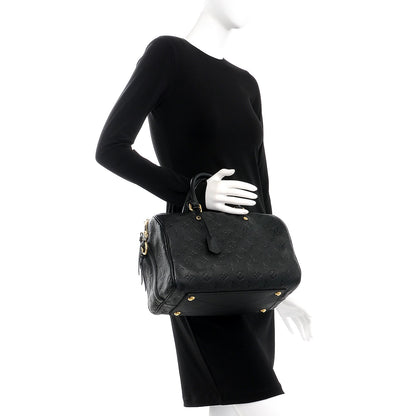Louis Vuitton Empreinte Speedy Bandouliere 30 Black 3 of 8