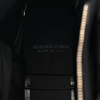 Bottega Veneta Paper Calfskin Maxi Intreccio Cassette Crossbody Bag Black 6 of 11