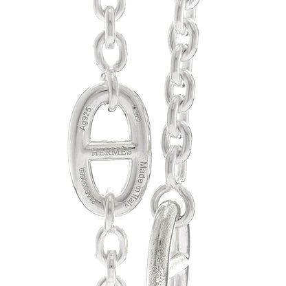 Hermes Sterling Silver Farandole Necklace 160 5 of 6
