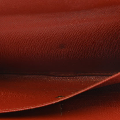 Louis Vuitton Epi Porte Tresor International Wallet Kenyan Fawn 10 of 10