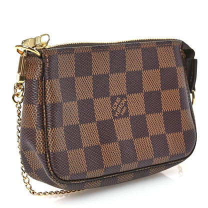 Louis Vuitton Damier Ebene Mini Pochette Accessories 3 of 7