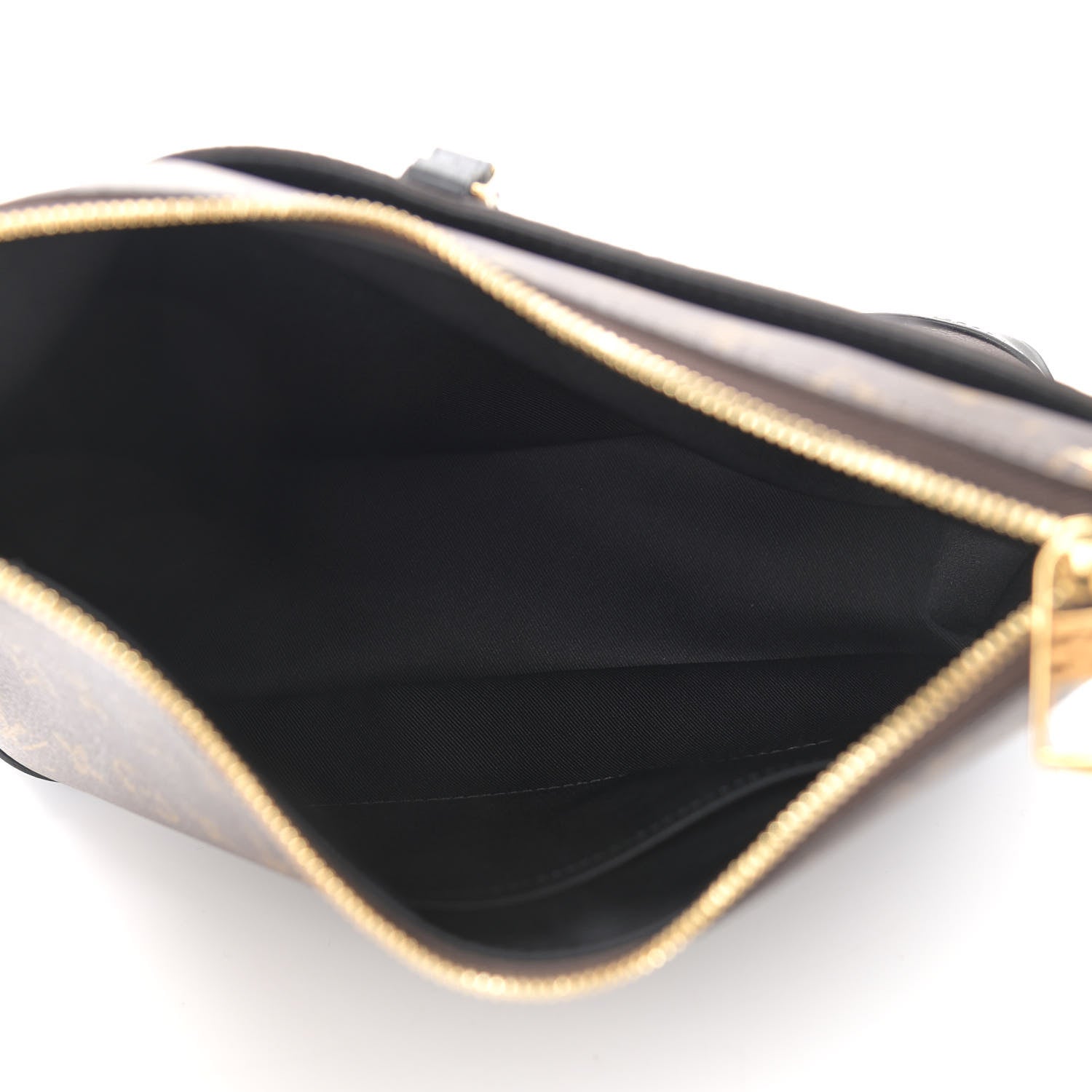 Louis Vuitton Monogram Odeon MM Black 5 of 10