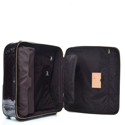 Louis Vuitton Vernis Pegase 45 Rolling Luggage Amarante 5 of 11