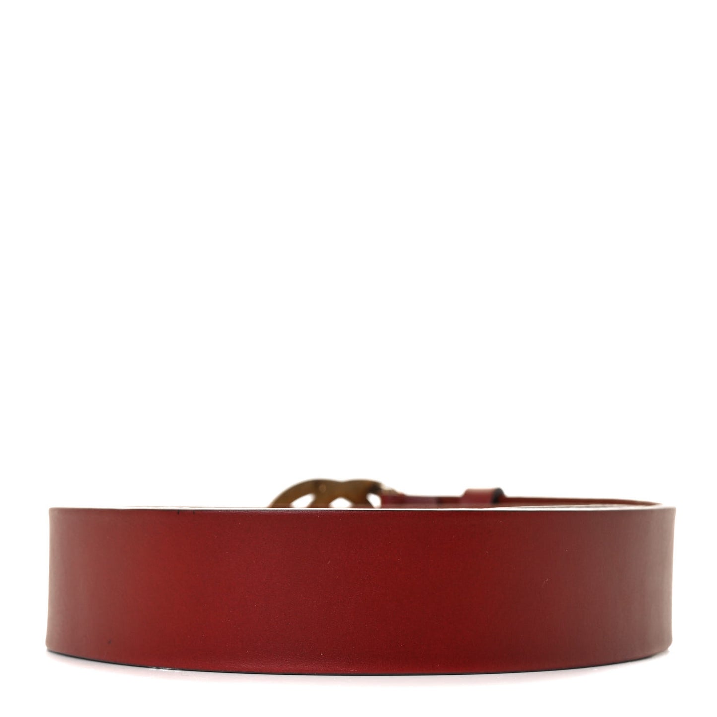 Calfskin Bi Color Interlocking G Belt 120 48 Red