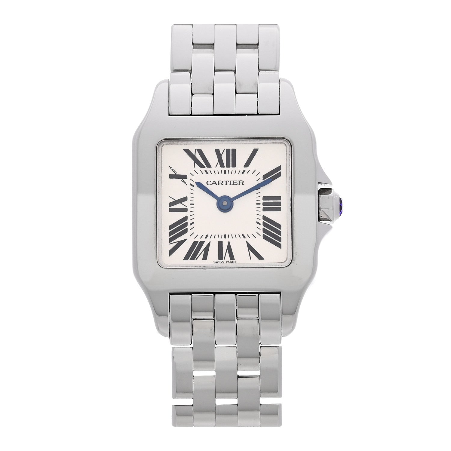 Cartier Stainless Steel 20mm Santos Demoiselle Quartz Watch 1 of 5