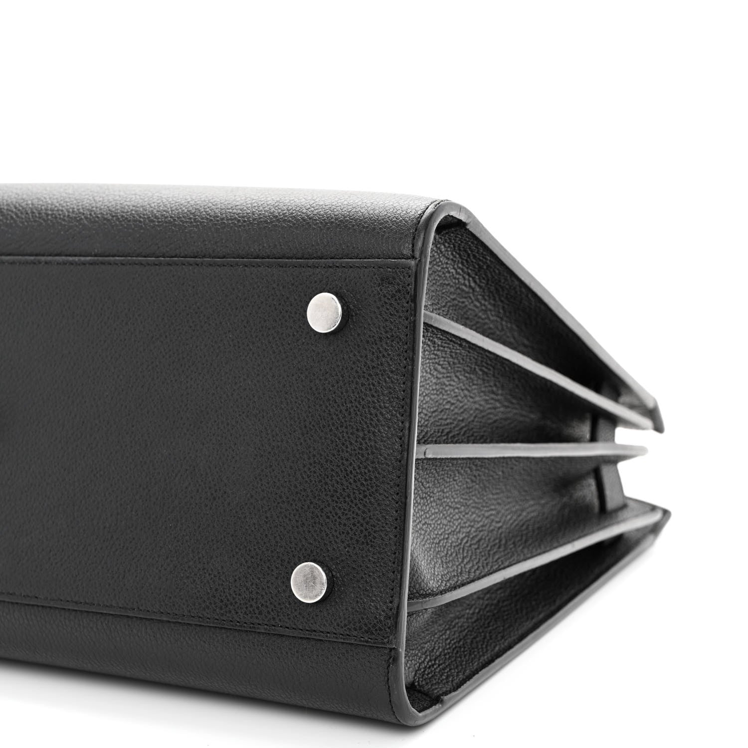 Saint Laurent Grained Calfskin Small Sac De Jour Black 11 of 12