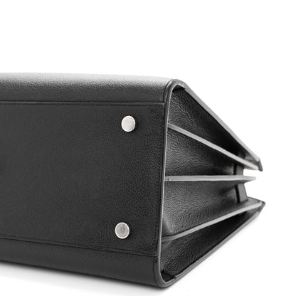 Saint Laurent Grained Calfskin Small Sac De Jour Black 11 of 12