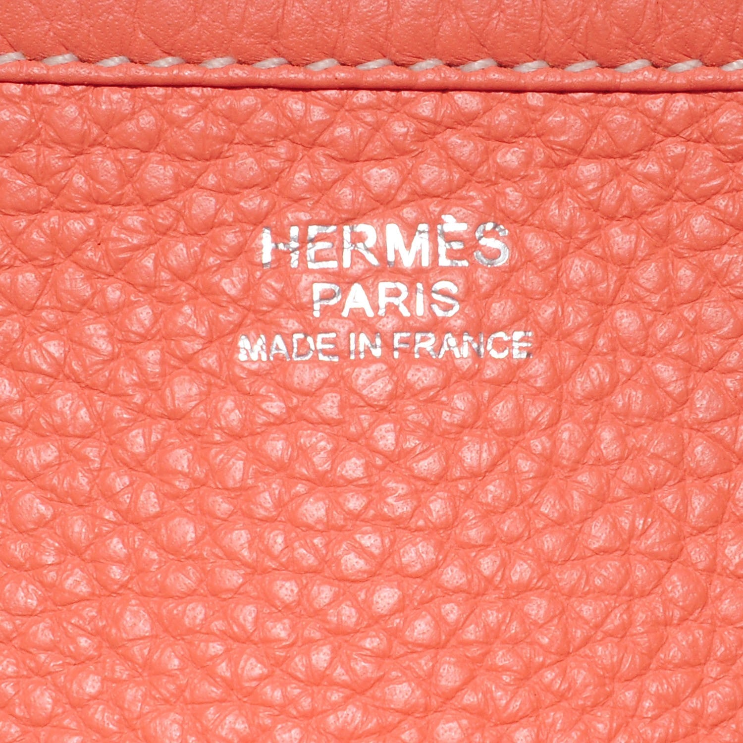 Hermes Taurillon Clemence Evelyne III GM Crevette 9 of 11