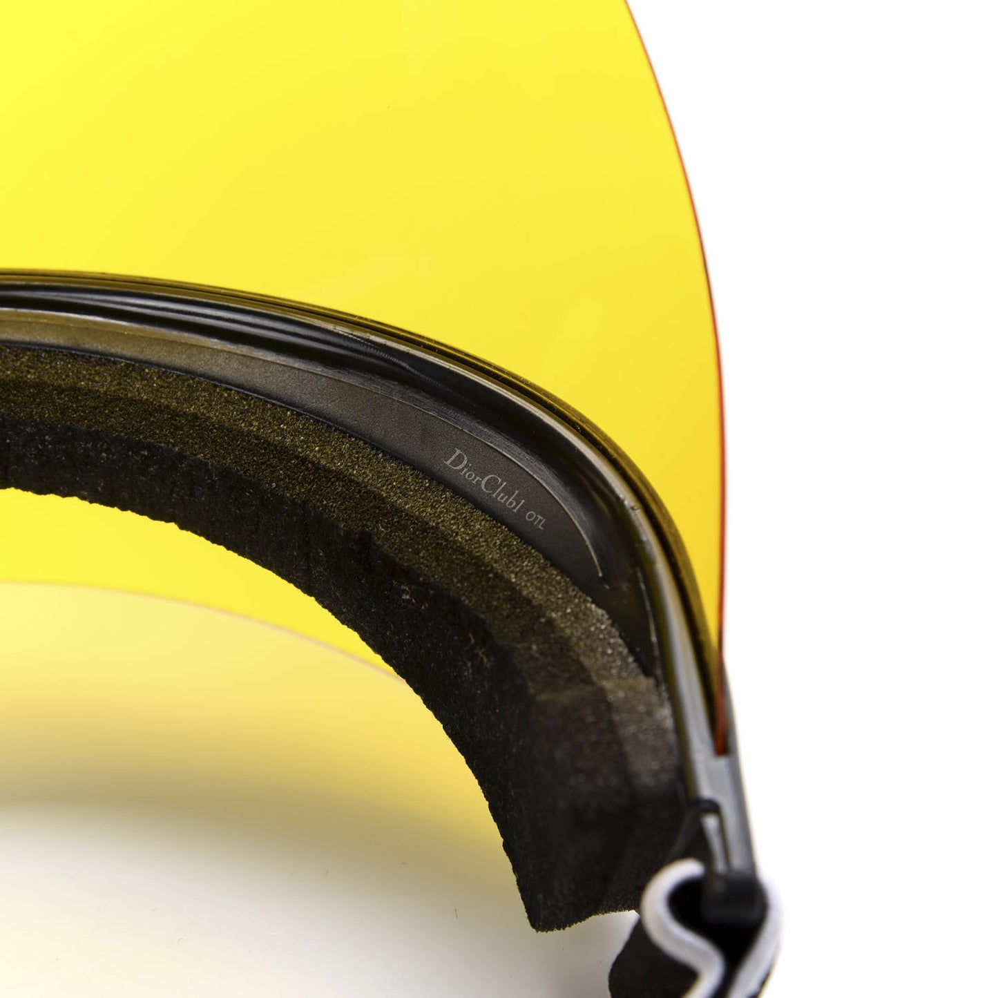 DiorClub1 Sun Visor Yellow