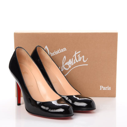 Christian Louboutin Patent Simple 100 Pumps 37 Black 12 of 12