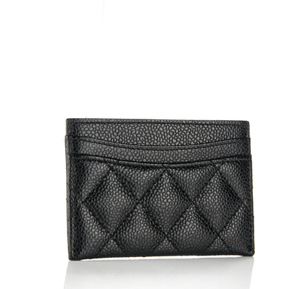 Chanel Caviar Quilted Card Holder Black 3 of 7