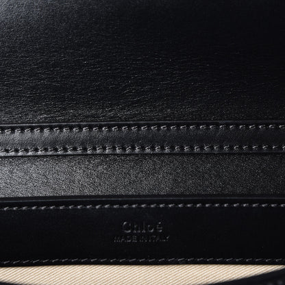 Chloe Calfskin Suede C Clutch With Chain Black 5 of 12