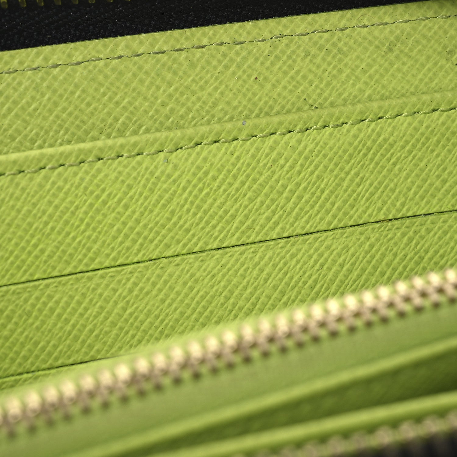 Louis Vuitton Monogram Multicolor Zippy Wallet Black Pistachio 10 of 12