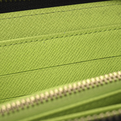 Louis Vuitton Monogram Multicolor Zippy Wallet Black Pistachio 10 of 12